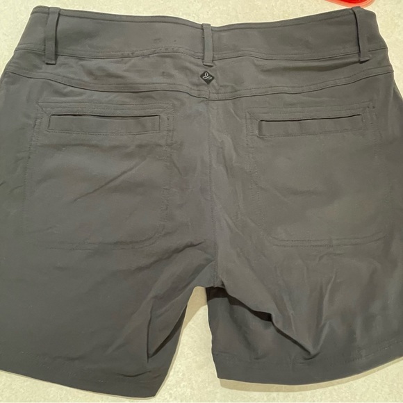 Prana Women’s Dark Gray Nylon Hiking Shorts Size 12 NEW without tags. - Picture 3 of 7